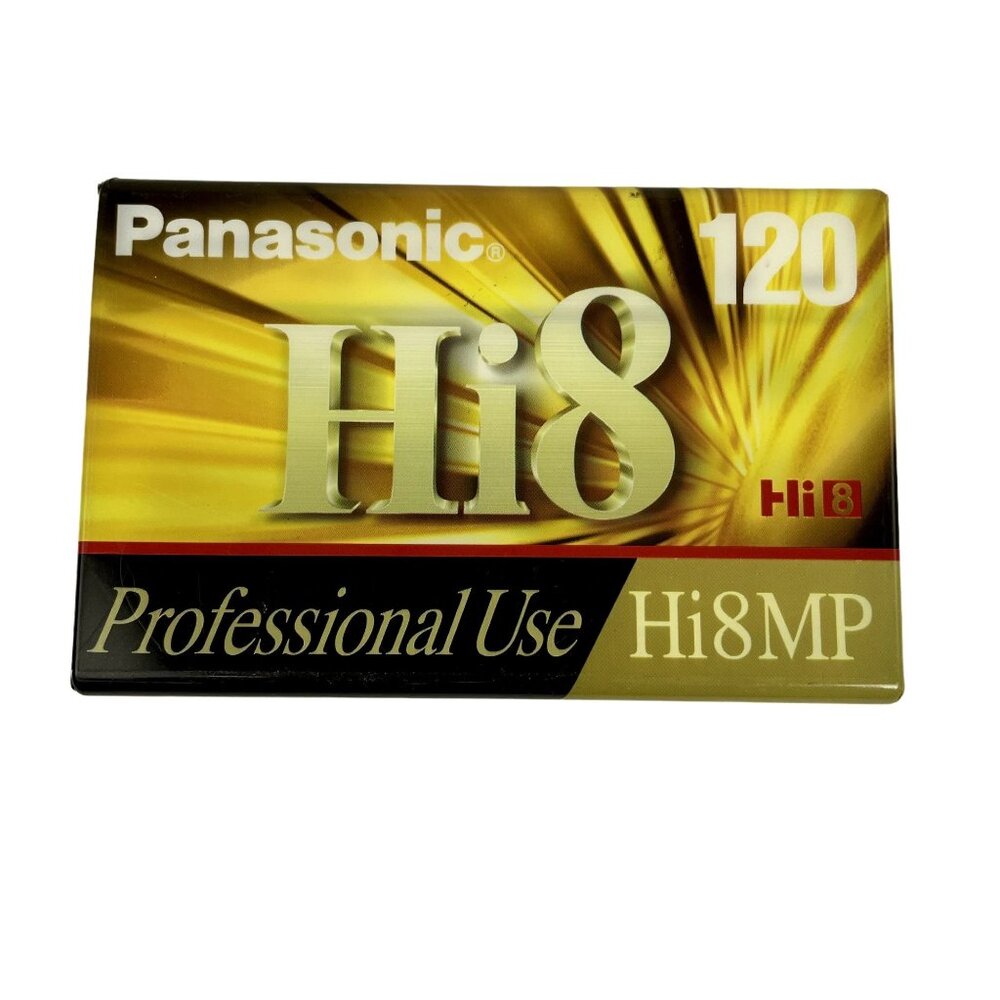 Panasonic Camcorder Video Tape 8mm Hi8 120 Min Hi8MP u